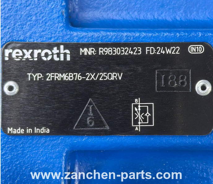 Rexroth R983032423 Flow Control Valve 2FRM6B76-2X/25QRV